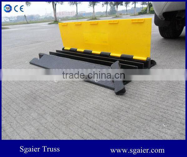 Hot Sale Outdoor Five ways Cable cover Natural Rubber Cable Bridge