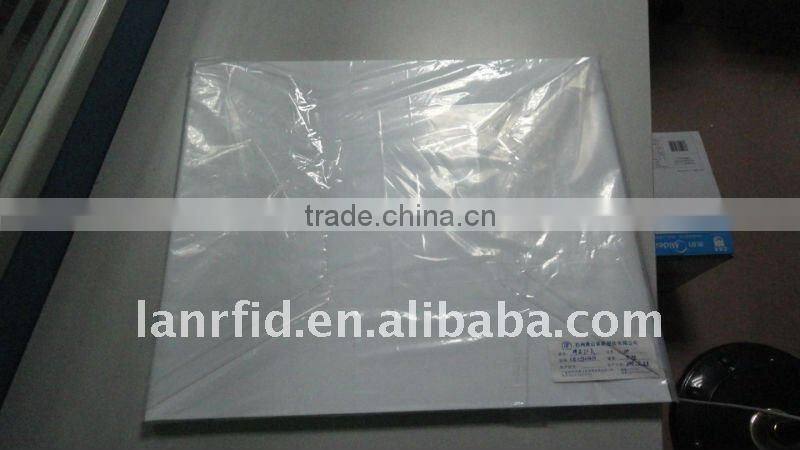 310*468*0.08mm PVC overlay with glue