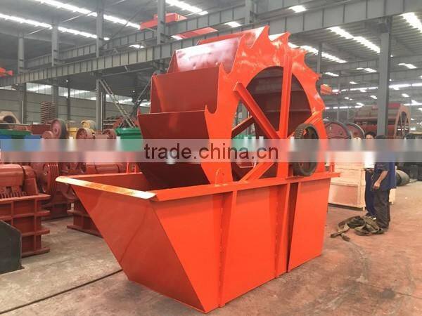 High efficiency bucket sand washing machine, stone washing and separating machine