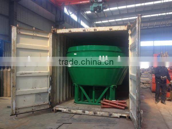 China Supplier Low Price Roller Tyre Gold Grinding Equipment, Gold Wet Pan Mill