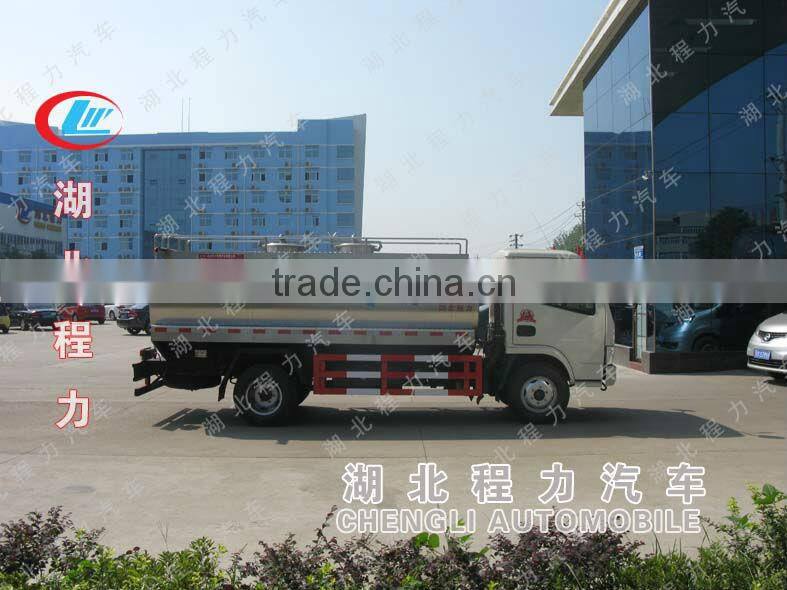 Mini stainless steel tank truck insulated tank delivery truck for sale