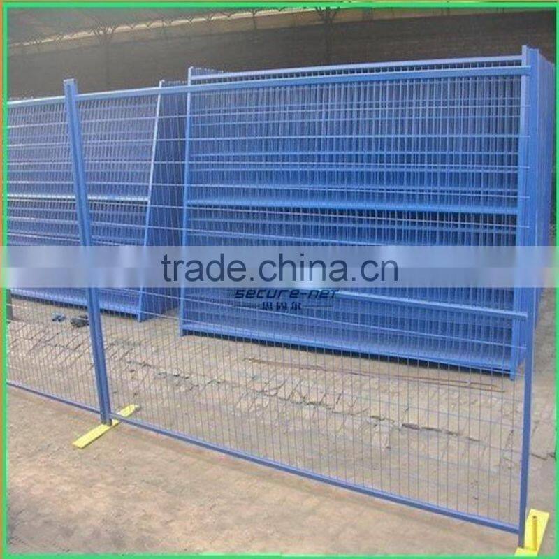 10 years long life use prefab Crowd Control Fencing Panel temporary fence