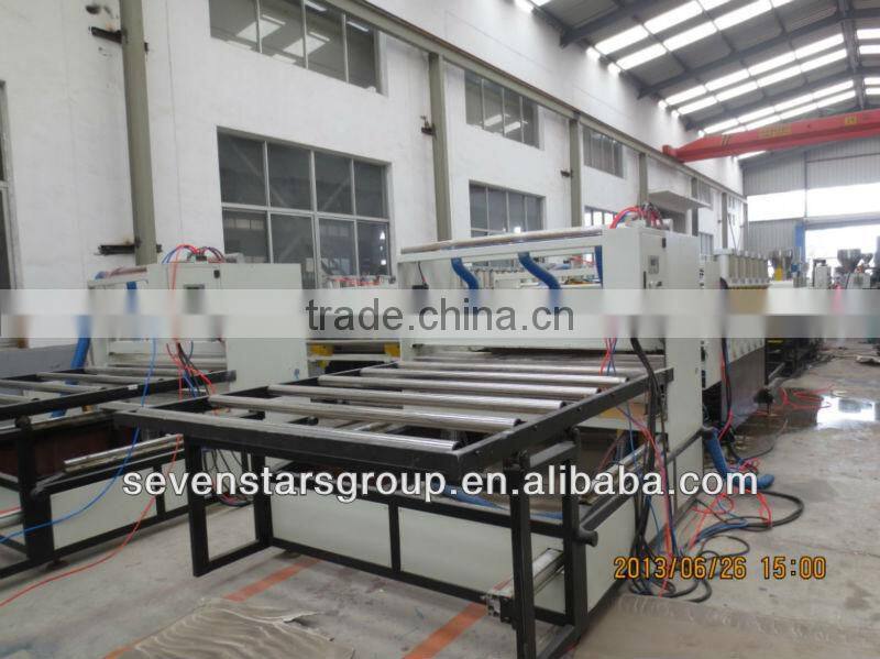 PVC Foam Board making machine/crust PVC board production line/machine for making PVC Crust Foam Board