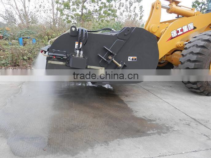 HCN Brand BM1396 wheel loader pick up broom mobile sweeper