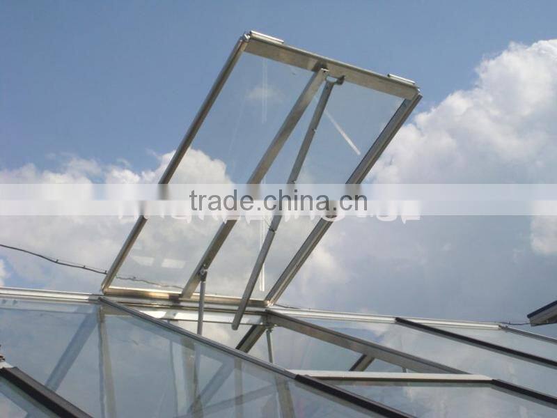 Automatic greenhouse ventilation - thermo door opener/window opener