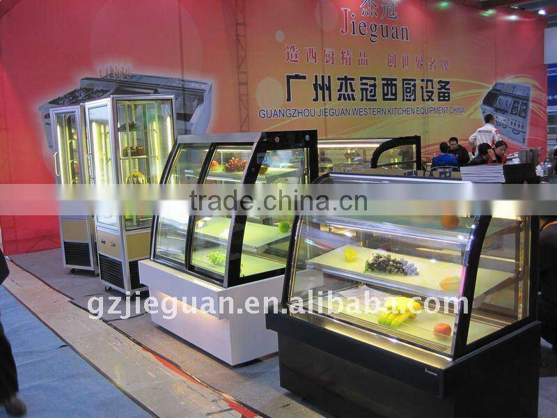 High Quality Vertical 4 Sides Cake Display Refrigerator CP-400