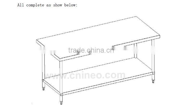 heavy duty metal work tables/metal work table frame/heavy duty work tables
