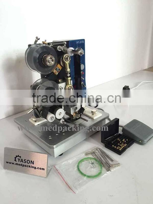date print coding machine/expiry date printing machine HP-241B
