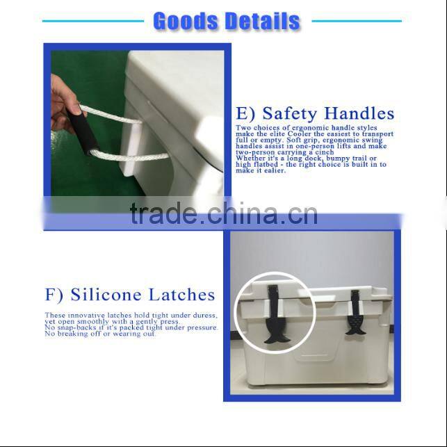 Rotational molding PE plastic Eco-Friendly Cooler Box