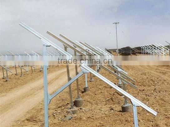 2016 Adjustable simple installation solar mounting brackets