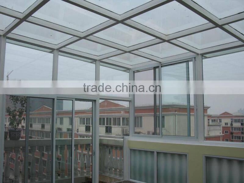 High quality Aluminum Profile for mill finished/anodized aluminium alloy frame 6063 for sunroom