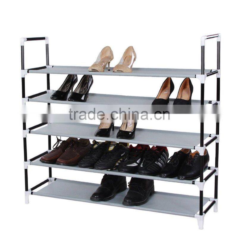 6 Tier Storage 24 Shoe Rack Organizer Closet Purse Clothing Holder Stackable
