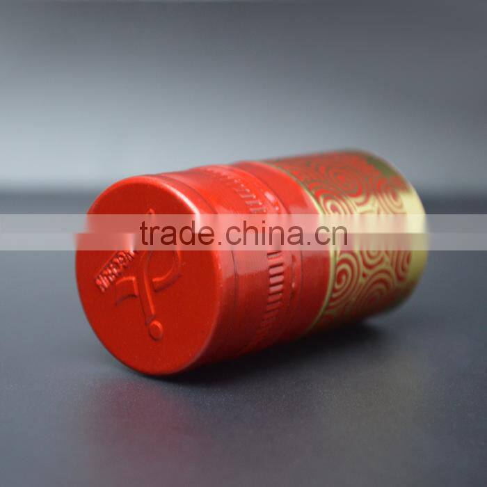 wholesale red aluminum cap wine bottle cap made in China