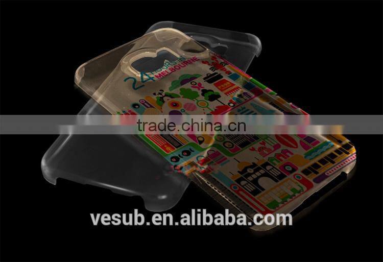 Wholesale Custom Design Light Weight Bulk 3D Clear Blank Sublimation Plastic Mobile Phone Case For Huawei Honor 6