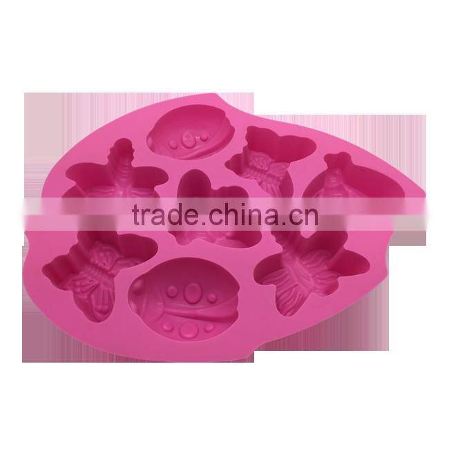 Different Insect Shapes Silicone Cake Moulds,High-Quality Silicone Cake molds