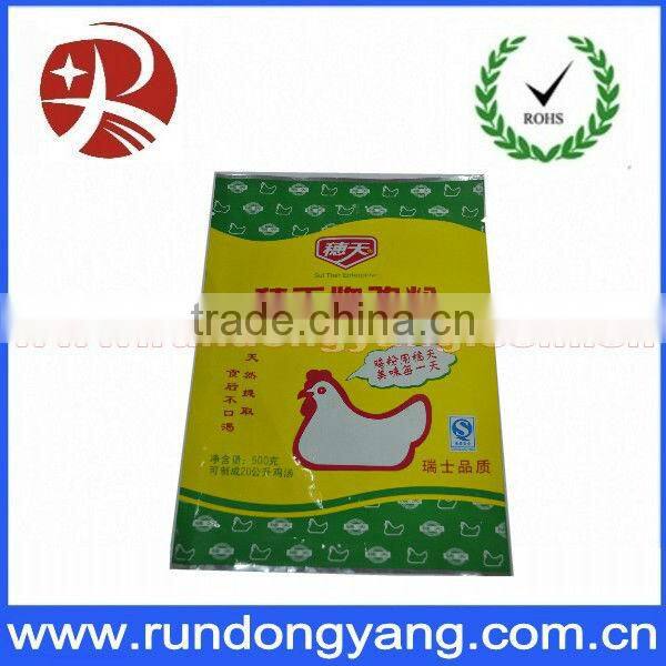 Customized plastic bag food vacuum sealer for food