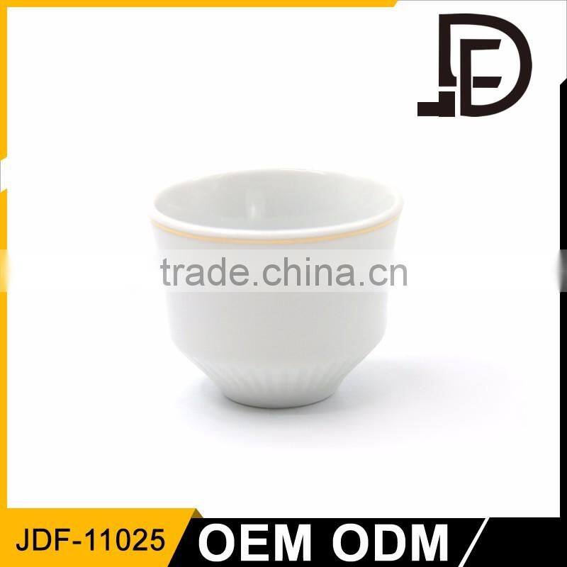 Professional manufacturer porcelain cawa cup for hot sale