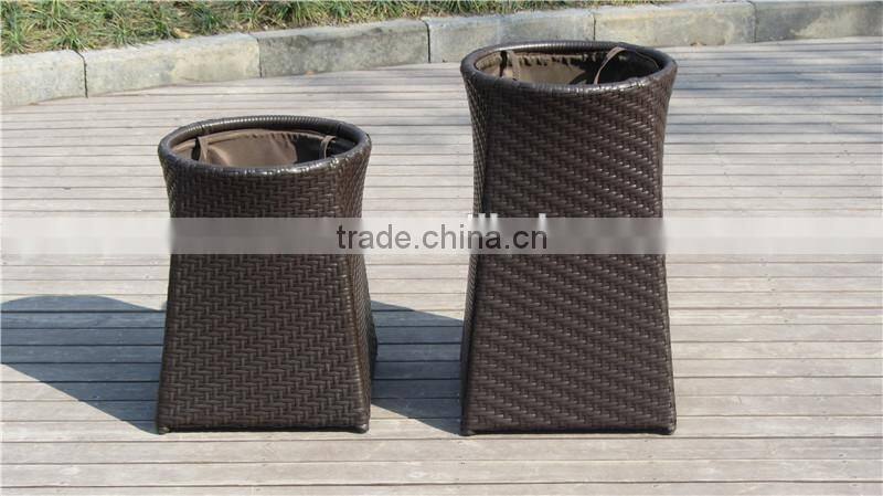 Cheap Alumi Garden PE Rattan Hamper Storage Boxs
