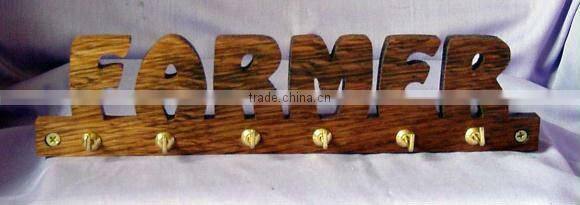 decorative wooden alphabet letters hanger