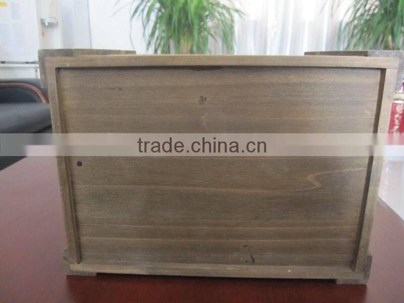 brown fir wood small wooden crates for sale
