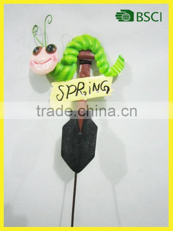 YS2015A236 cute design metal garden stake wholesale made in Xiamen