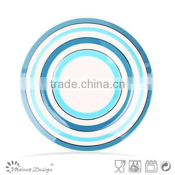 18.5cm hand painted salad plate/Dinnerware plate