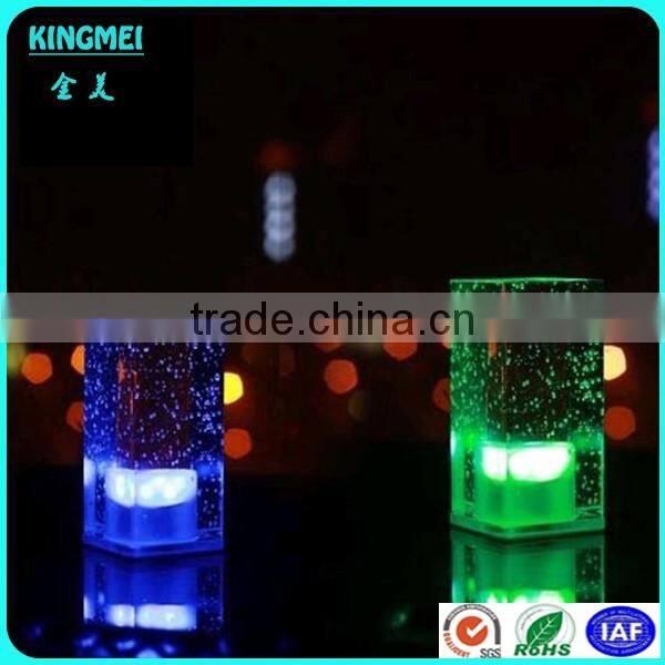 Crystal bubble cordless rechargeable modern led table lamps lampe