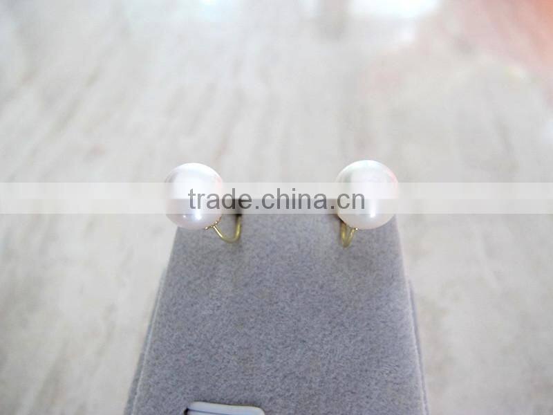 11-12 mm white south sea pearl jewelry earrings