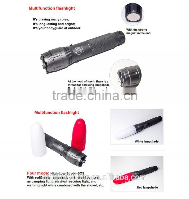 Multi-purpose Camping Shovel DJSV-OS with Tactical Knife Car Emergency Kit