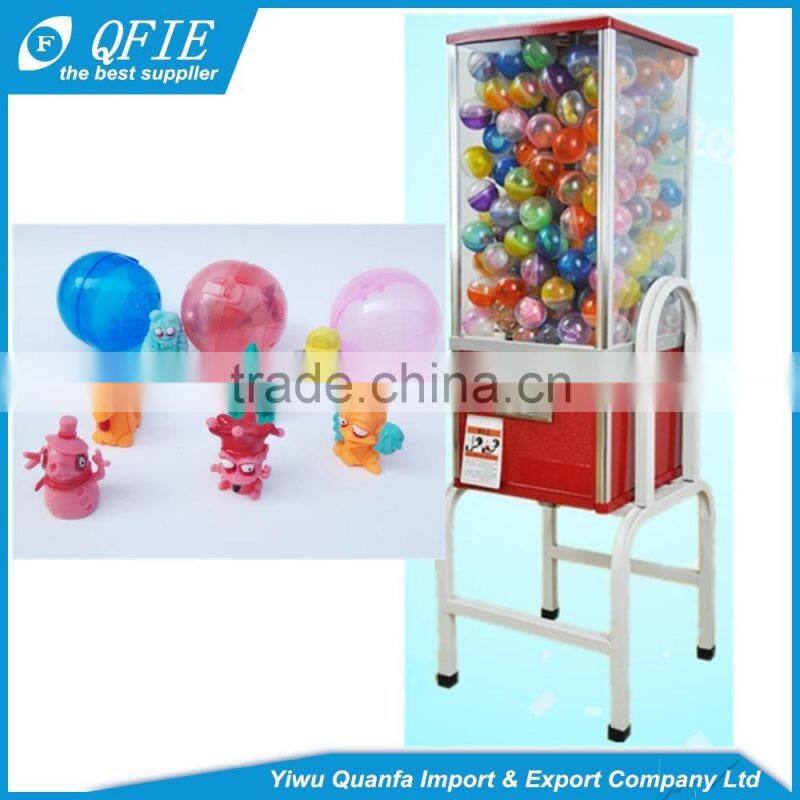 Hot selling cheap mini plastic engineering pull back car toy for gashapon