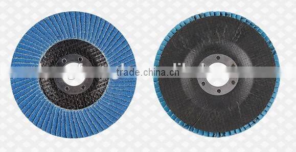 Grit 40/60/80 Abrasive Zirconia flap disc for steel