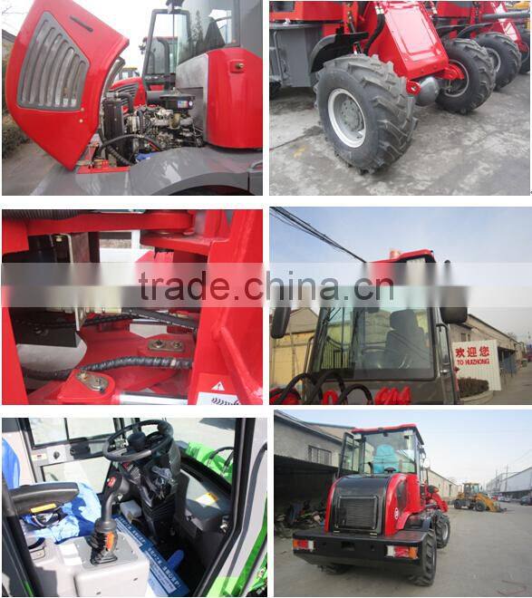 ZL16 front end loader new type 1.6T hydraulic loader
