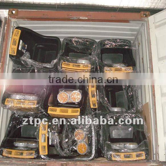 Popular plastic garden cart with two wheels