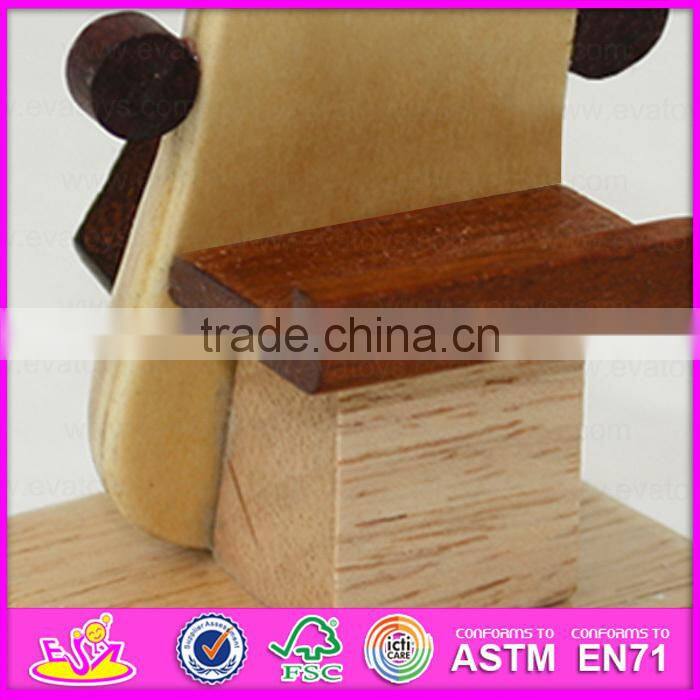 2015 Home decoration Animal eyeglass holders,wooden crafts animal style eyeglass holder,Christmas eyeglass holder toy W02A091