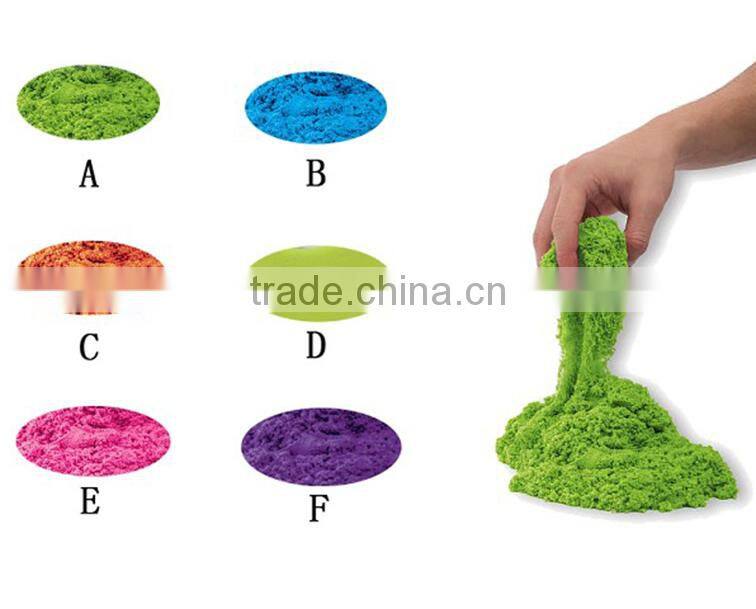 Colorful DIY play sand,Smart sand