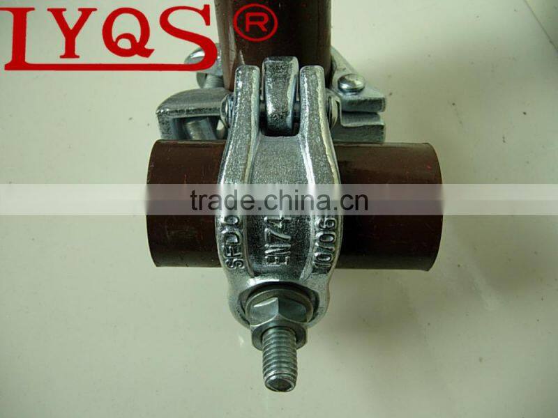 EN74 drop forged 48.3mm fixed right angle scaffolding coupler