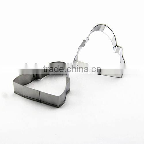 100% Food grade LV handbag custom cookie cutters FDA standard cake baking tools
