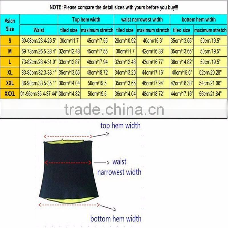Women Unisex Xtreme Belt pojas Thermo Shaper Hot Power Slimming Waist Neoprene Shaper Control Sports Shorts