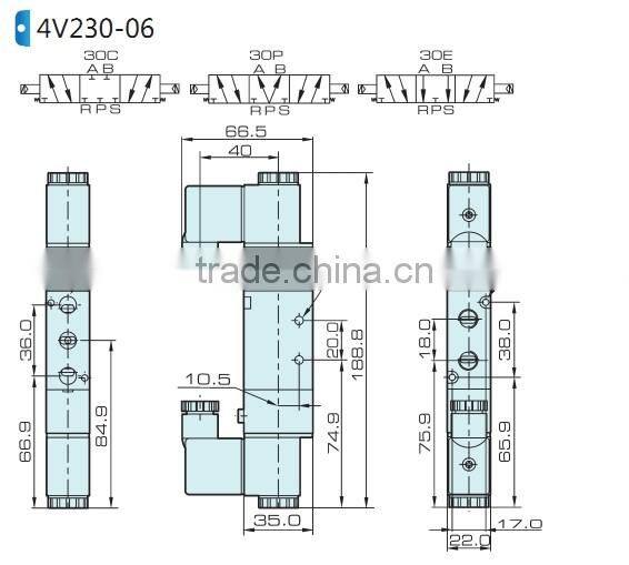4V200 delphi control valve with high quality
