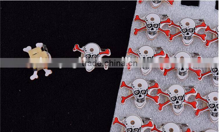 Halloween badge LED flicker badge pumpkin ghost badge