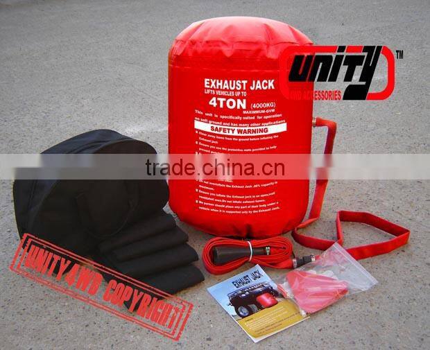 4x4 offroad vehixle orange color 3 ton air jack