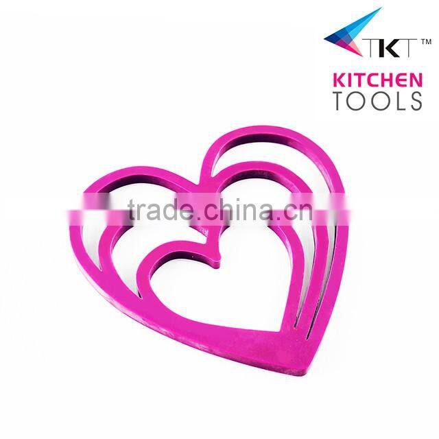 Star shape silicone coffee hot water heating cup mat cup holder cup pad