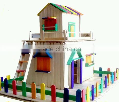Made In China Creative Pazzle House Craft Stick For kids