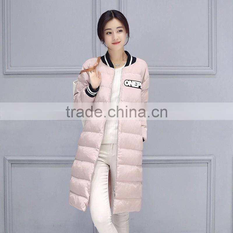 OEM service winter women ultra light down jacket women jacket winter 2016