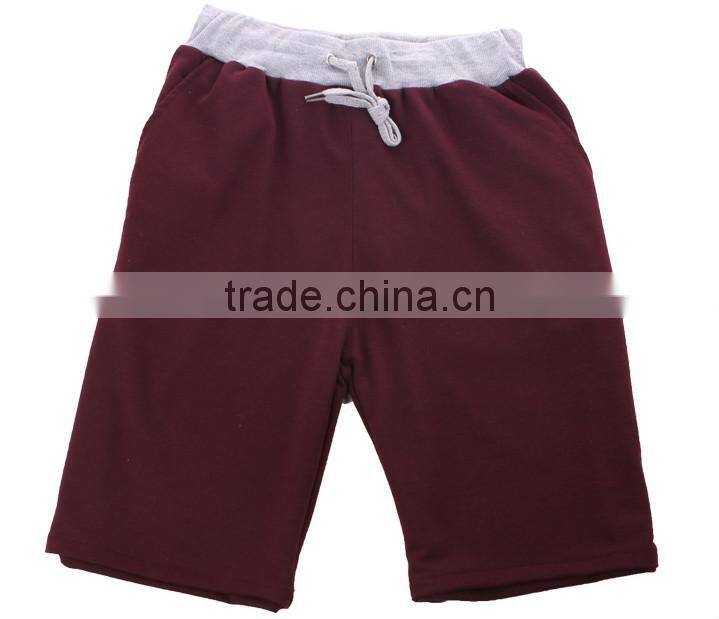 cotton string wholesale blank casual blank board shorts wholesale mens sweat shorts