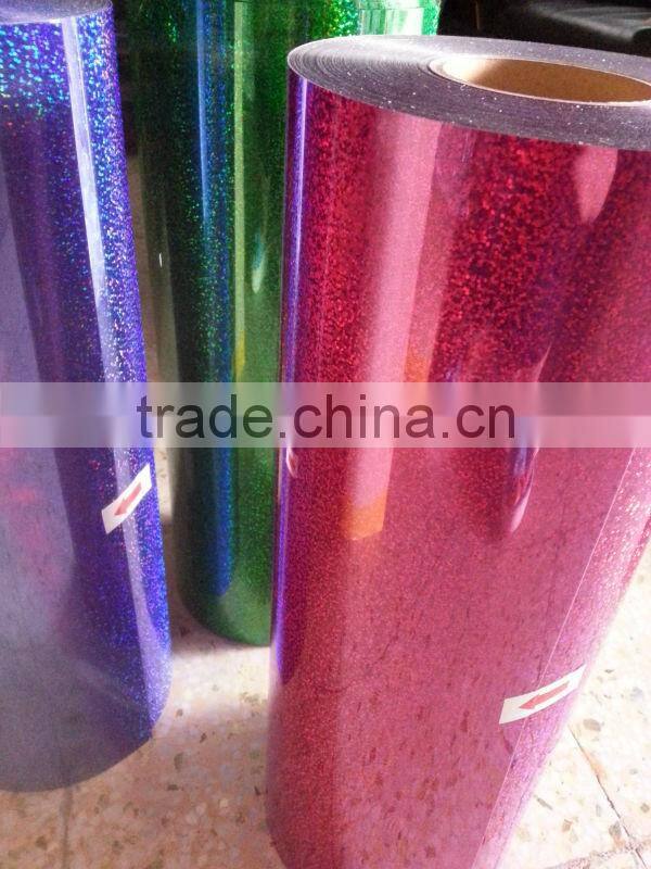 Laser hologram heat transfer vinyl for t-shirt