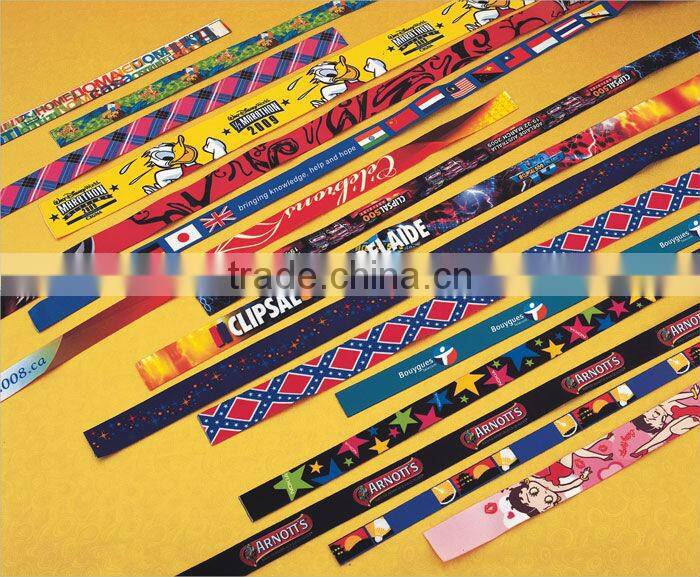 Heat transfer sublimation double sided lanyard