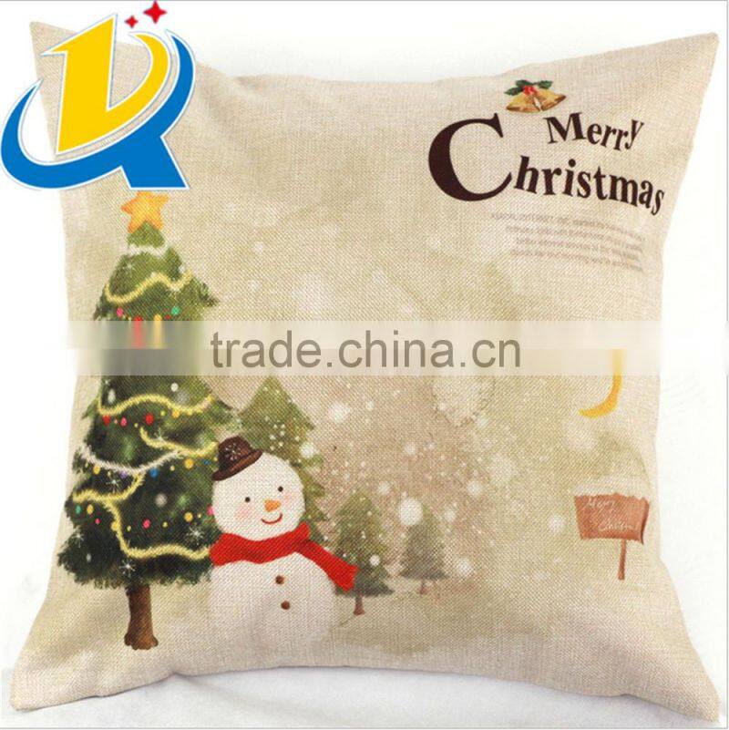 Popular decorative Christmas pillow case chair cover