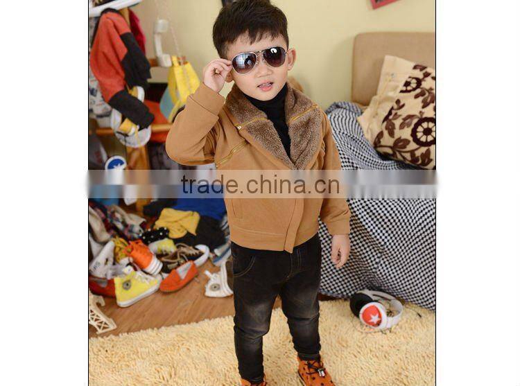 New Fashion Boys Purple Wool coats Winter coats