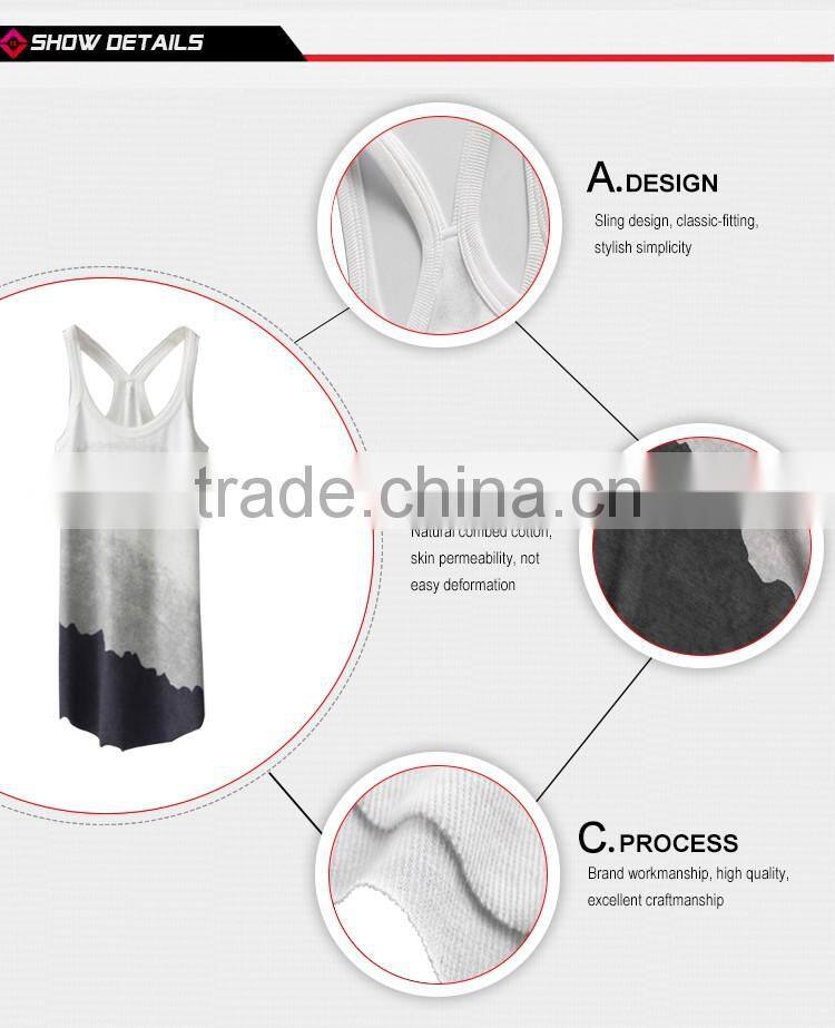 Best Selling Low Price Stringer Tank Top Wholesale Plain White Tank Top